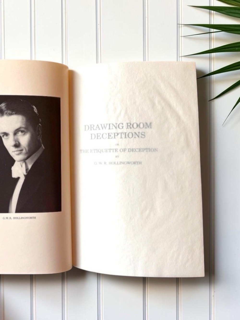 Guy Hollingworth Drawing Room Deceptions Hardcover Magic Card Conjuring 1999 - Picture 9 of 12